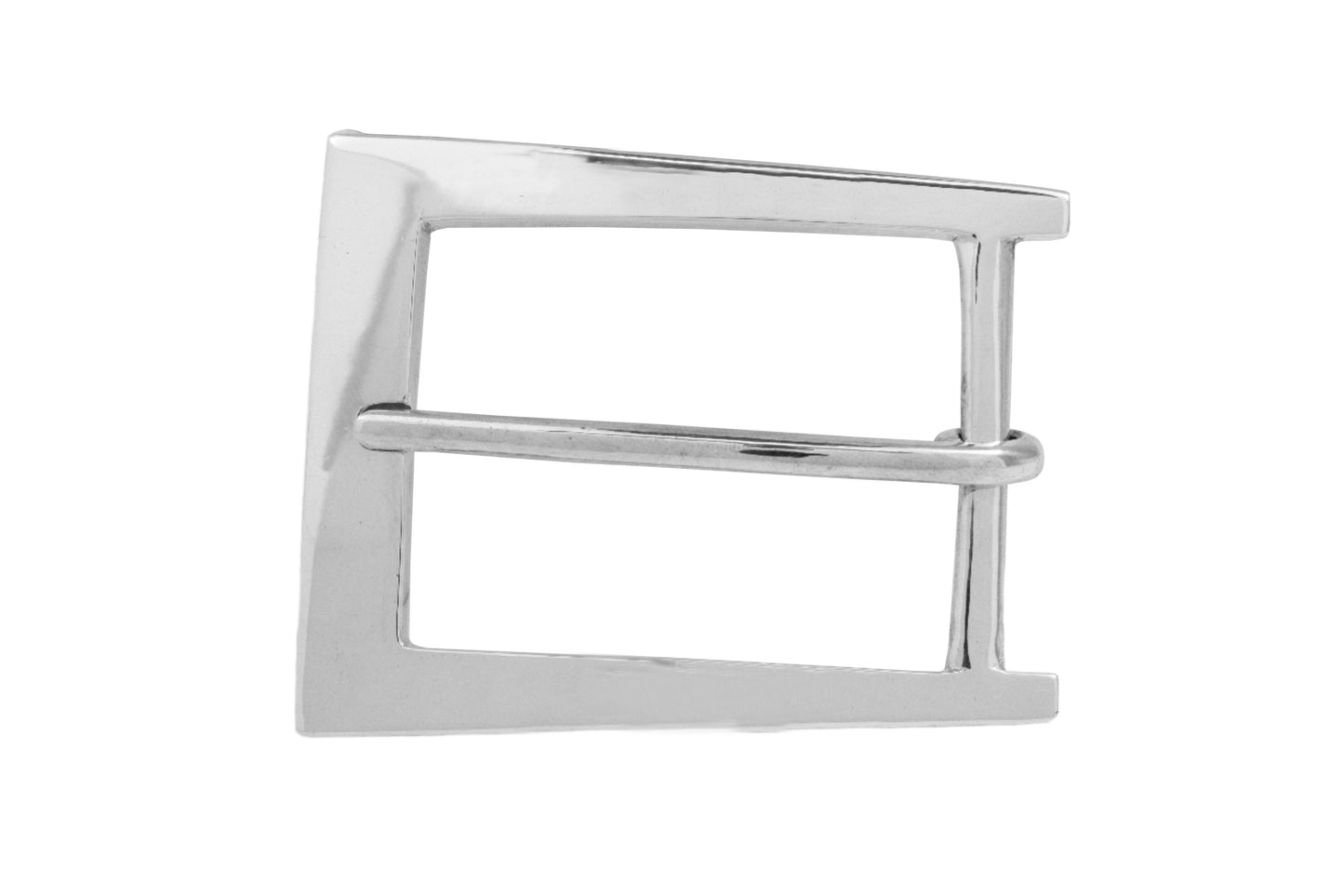 LUX Square Solid Sterling Silver Belt Buckle