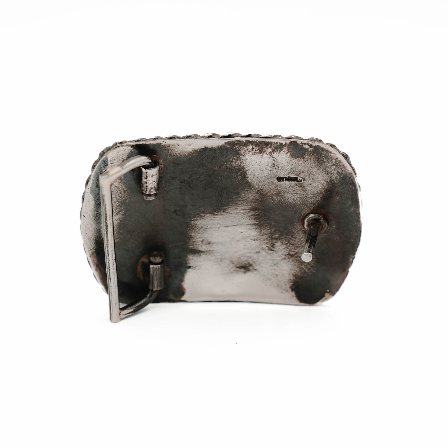 Lone Star Solid Sterling Silver Trophy Belt Buckle