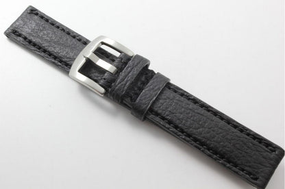 Genuine Black Shark leather Watch Strap