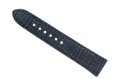 Genuine Safari Blue Shark leather Watch Strap