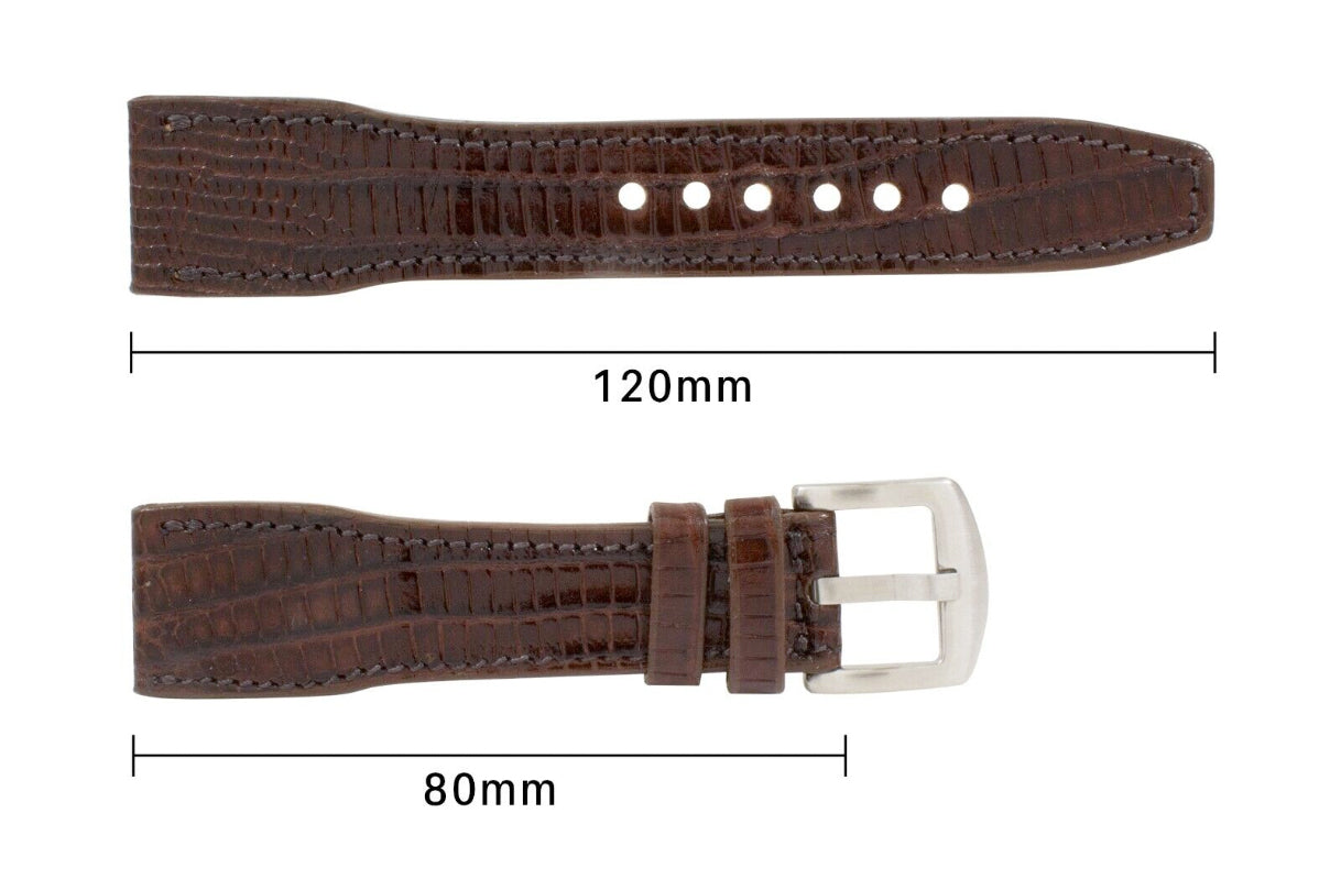 IWC Pilot Brown Lizard Watch Strap