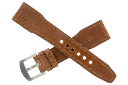 IWC Pilot Cognac Alligator Leather Watch Strap