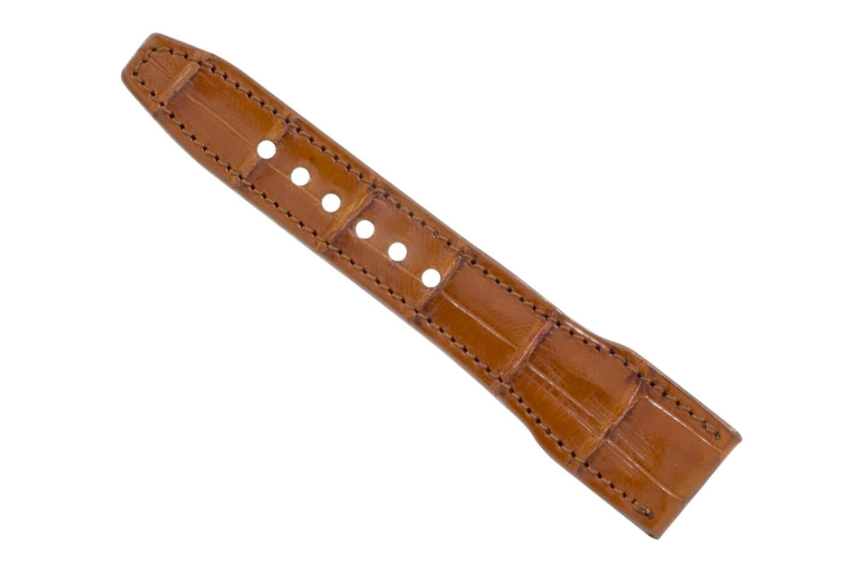 IWC Pilot Cognac Alligator Leather Watch Strap