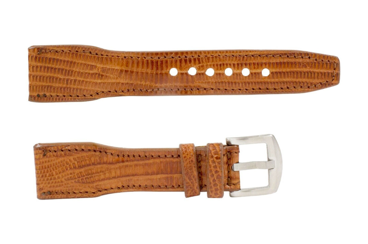 IWC Pilot Cognac Lizard Watch Strap