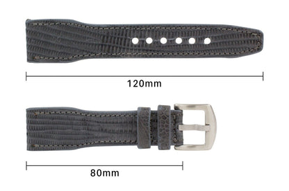 IWC Pilot Grey Lizard Watch Strap