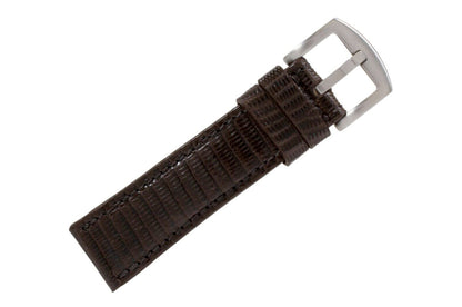 Brown Lizard Leather Watch Strap