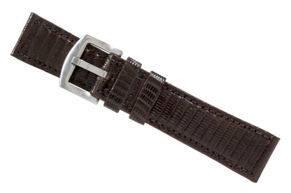 Brown Lizard Leather Watch Strap