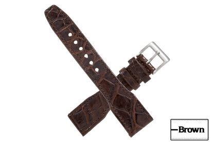 AAA Ultra IWC Brown Alligator Leather Watch Strap