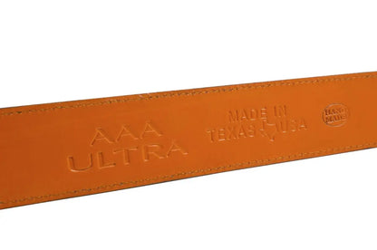 Genuine AAA ULTRA Black Suede Alligator Leather Belt