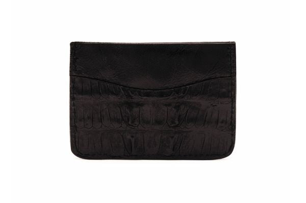 Black Alligator Leather Wallet