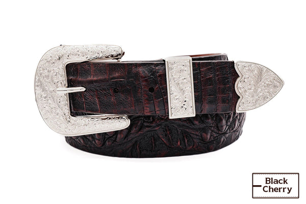 Black Cherry Caiman Hornback 