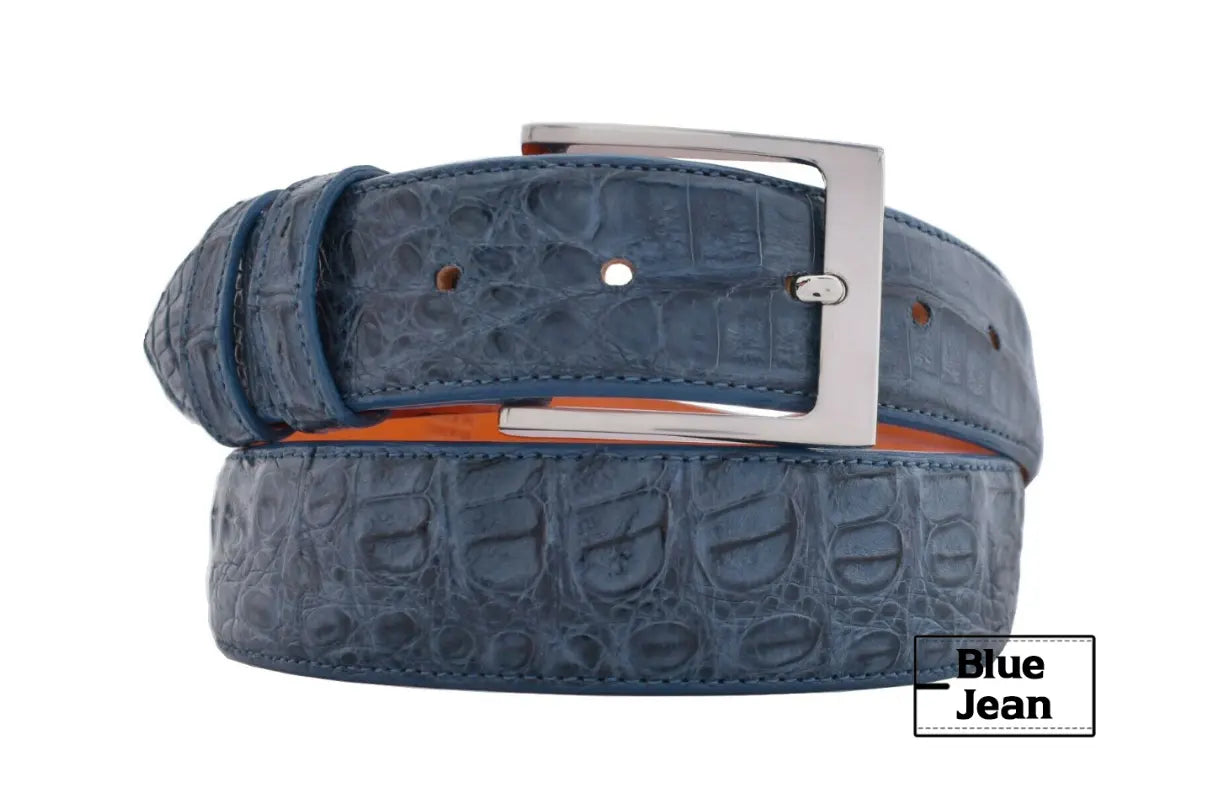 Blue Jean AAA ULTRA Alligator Leather Belt