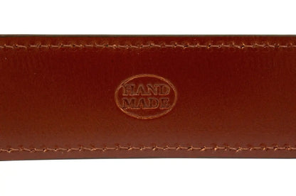 Brown Lizard Leather Belt