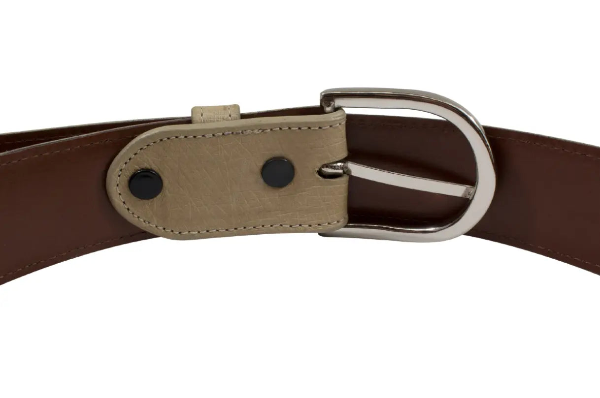 Oryx Full Quill Ostrich Leather Belt