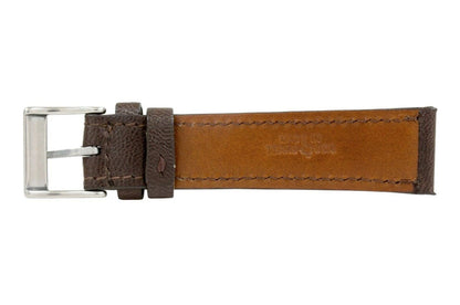 Genuine Goat Brown Leather Watch Strap