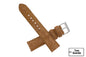 AAA Ultra Tan Suede Alligator Leather Watch Strap