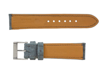 AAA Ultra Cadet Gray Suede Alligator Leather Watch Strap