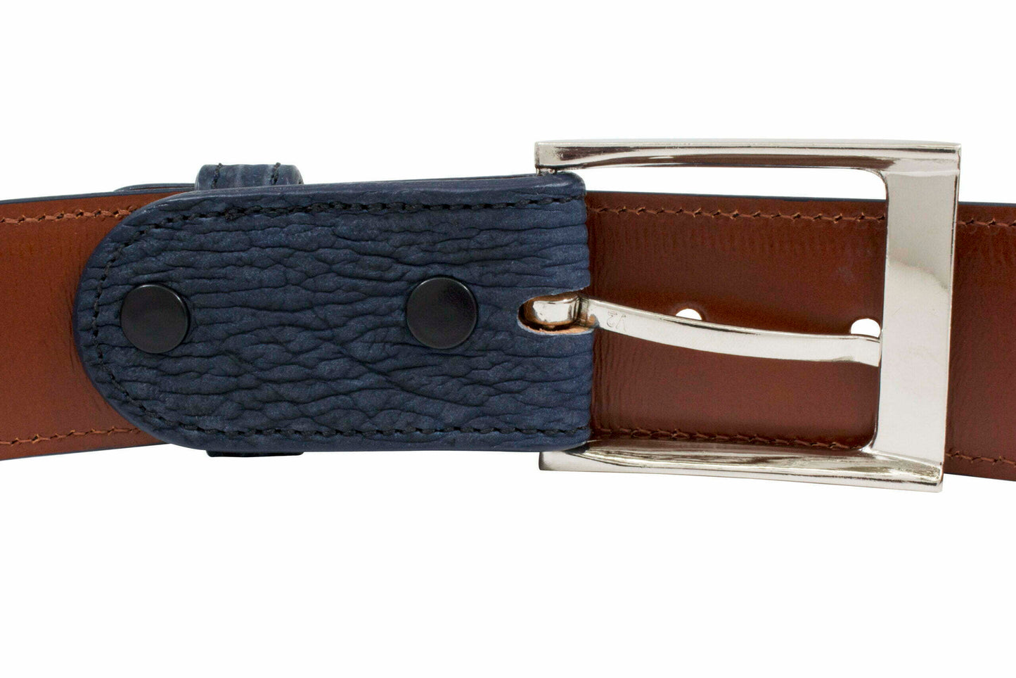 Safari Blue Shark Belt