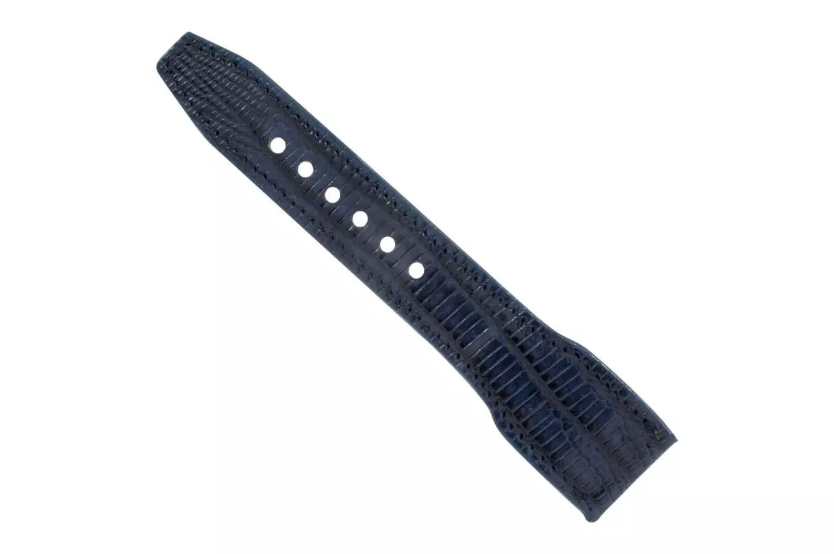 IWC Pilot Navy Blue Lizard Watch Strap