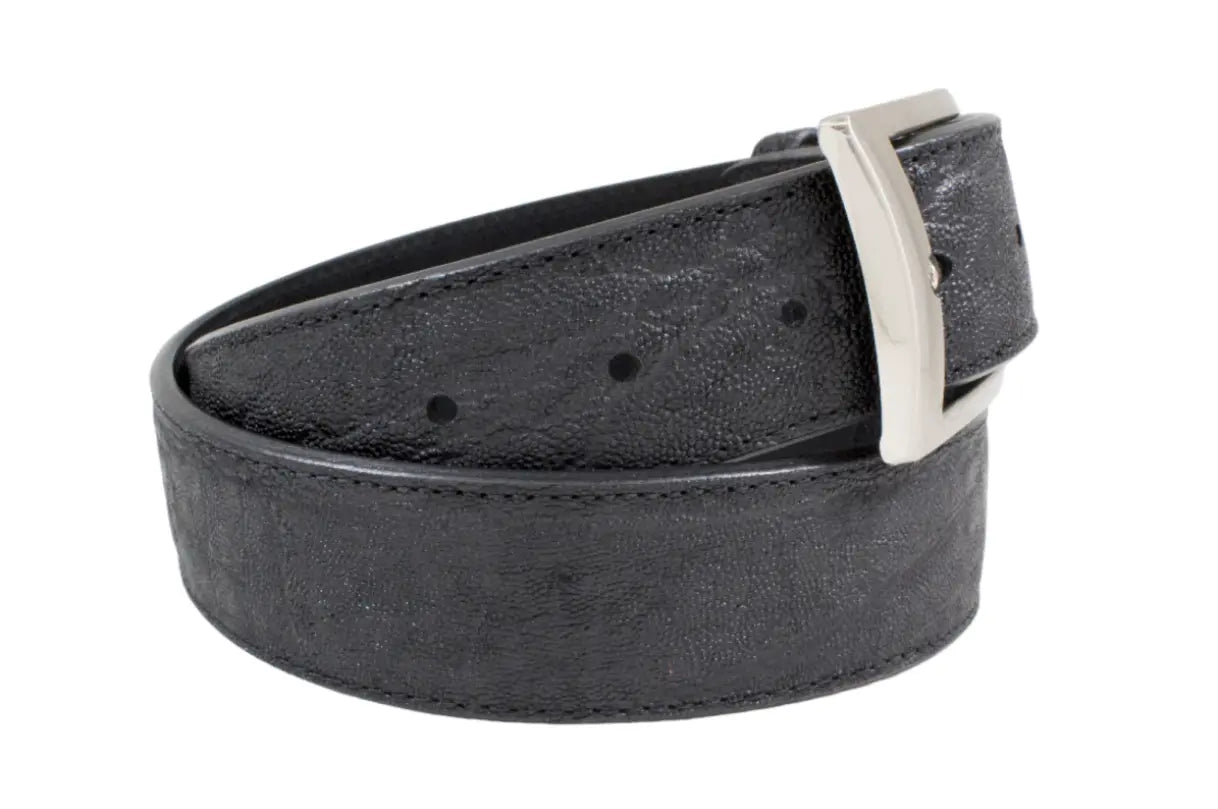 Genuine Black Elephant  Leather Belt