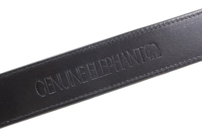 Genuine Black Elephant  Leather Belt