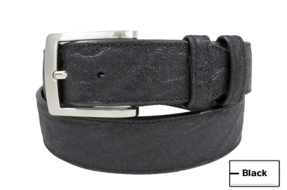 Genuine Black Elephant  Leather Belt