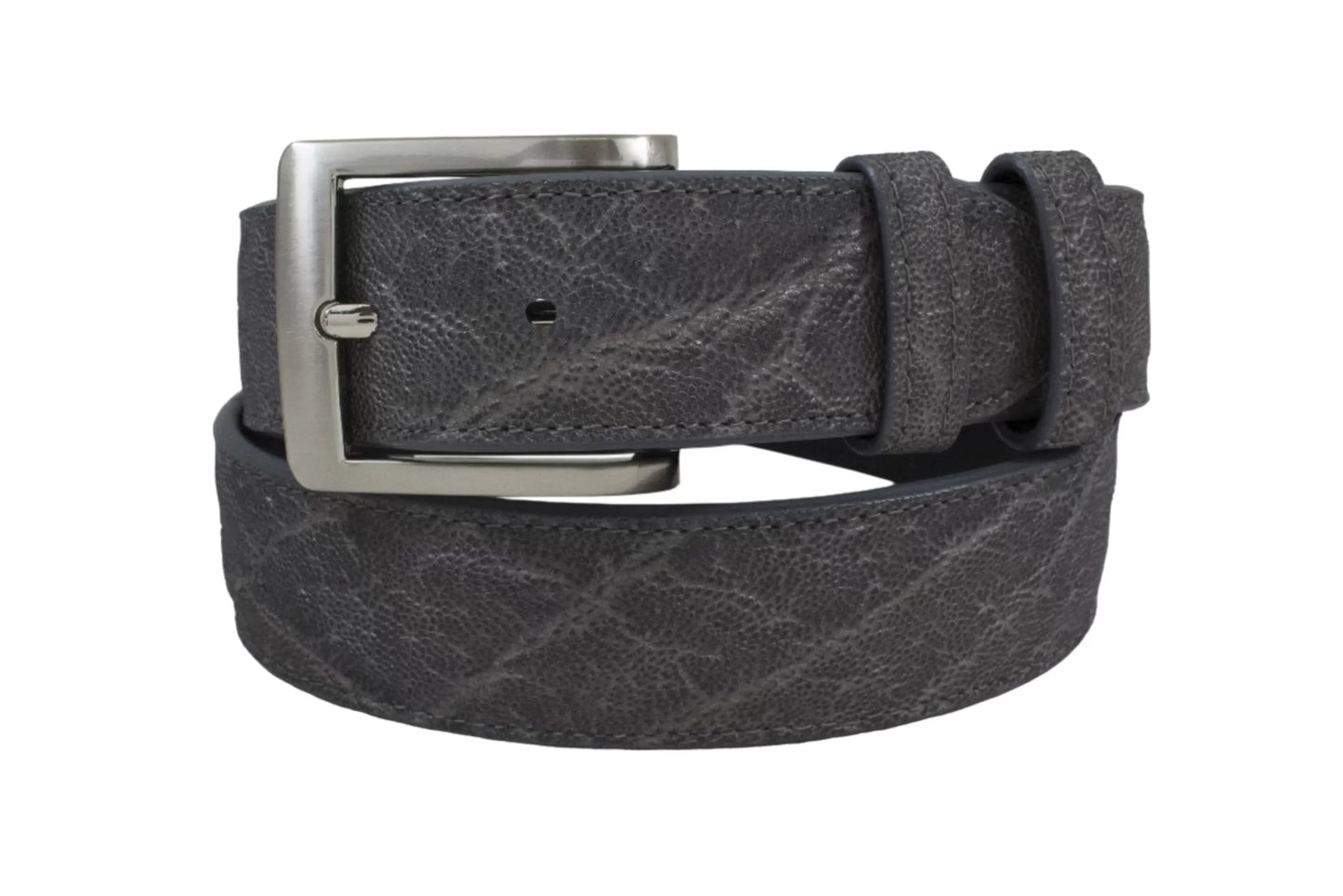 Genuine Grey Elephant  Leather Belt