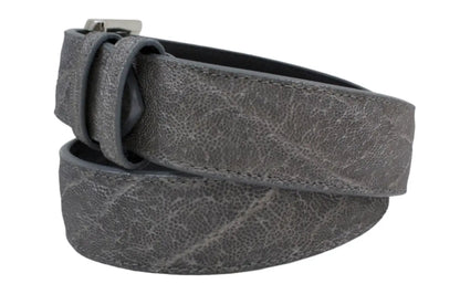 Genuine Grey Elephant  Leather Belt