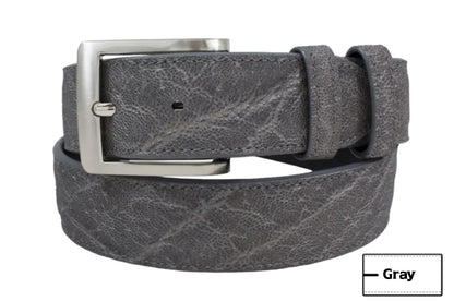 Genuine Grey Elephant  Leather Belt