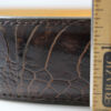 Cigar Brown ostrich-leg-leather-belt