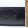 Handmade Genuine Navy Blue Ostrich Leg Leather Belt