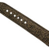 Handmade Genuine Rustic Brown Buffalo Leather Watch Strap (Made in U.S.A)cape