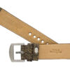 Handmade Genuine Rustic Brown Buffalo Leather Watch Strap (Made in U.S.A)cape