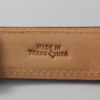 leather watch strap ostrich washed copper