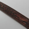 leather watch strap ostrich washed copper