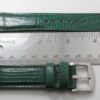 Handmade Genuine Hunter Green Lizard Leather Watch Strap (Made in U.S.A)