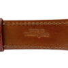 Handmade Genuine Black Cherry Lizard Leather Watch Strap (Made in U.S.A)