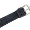 Handmade Genuine Dark Gray Lizard Leather Watch Strap (Made in U.S.A)