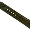 Handmade Genuine Olive Green Lizard Leather Watch Strap (Made in U.S.A)