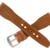 leather watch strap lizard cognac IWC pilot