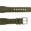 leather watch strap lizard olive green IWC pilot