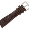 leather watch strap alligator brown IWC pilot