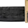 Genuine Hornback Black Alligator Leather Belt