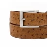 Full Quill Tan Ostrich Leather Belt