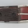 Genuine Handmade Brown Lizard leather Belt for Men