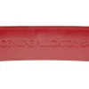 Genuine AAA ULTRA Red Suede Alligator Leather Belt