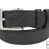 Genuine Black Elephant Leather Belt
