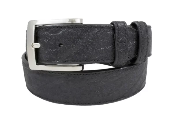 Genuine Black Elephant Leather Belt