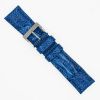 Handmade AAA Ultra Lapis Blue Ostrich Leg Leather Watch Strap (Made in U.S.A)