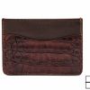 Brown Alligator Leather Wallet